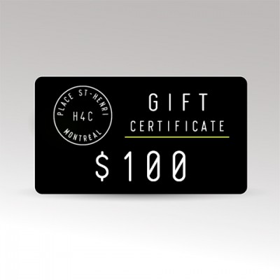 Restaurant le H4C 100 Gift Certificate